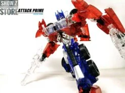 APC Toys APC-001 Attack Prime TFP Optimus Prime Clear Version W/ Black Wheels -Show.Z Toys Deals Store 48319f67e9