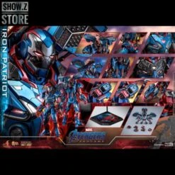 Hot Toys HotToys HT MMS547D34 1/6 Avengers: Endgame Iron Patriot Iron Man Collectible Figure 17 Hot Toys HotToys HT MMS547D34 1/6 Avengers: Endgame Iron Patriot Iron Man Collectible Figure -Show.Z Toys Deals Store 492e738c28