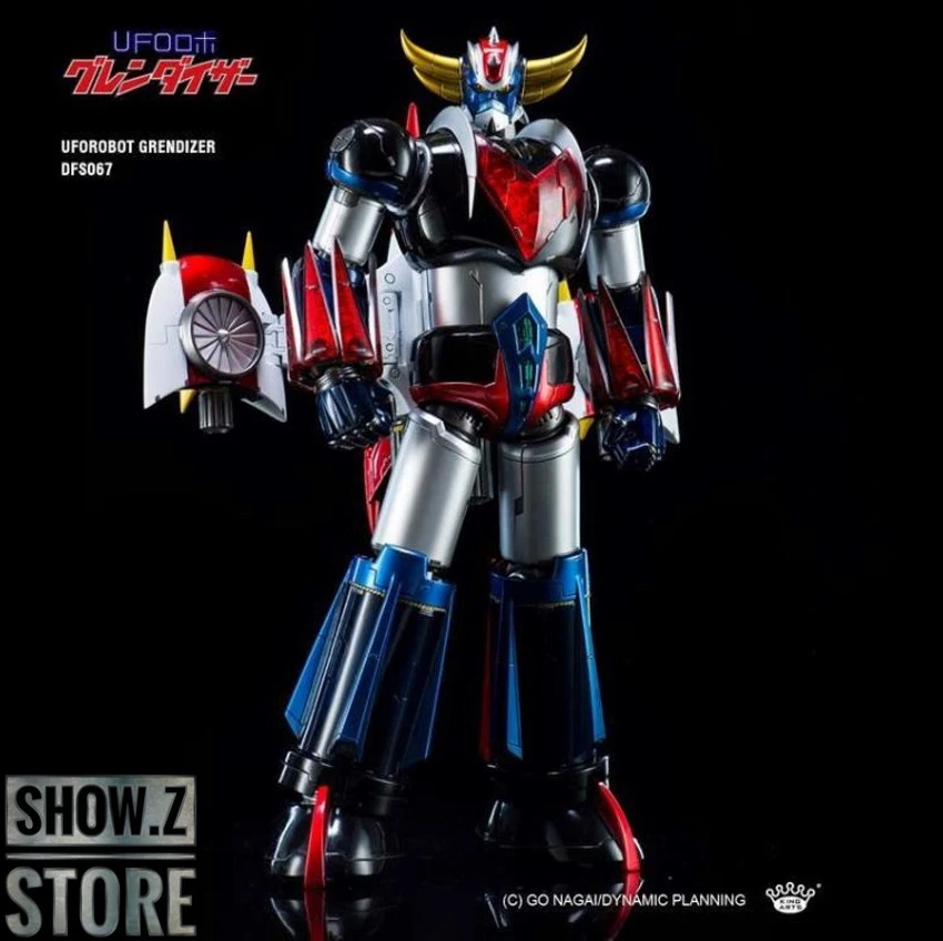 King Arts Diecast Figure Series DFS067 UFO Robot Grendizer Limited Edition W/ UFO 1 King Arts Diecast Figure Series DFS067 UFO Robot Grendizer Limited Edition W/ UFO