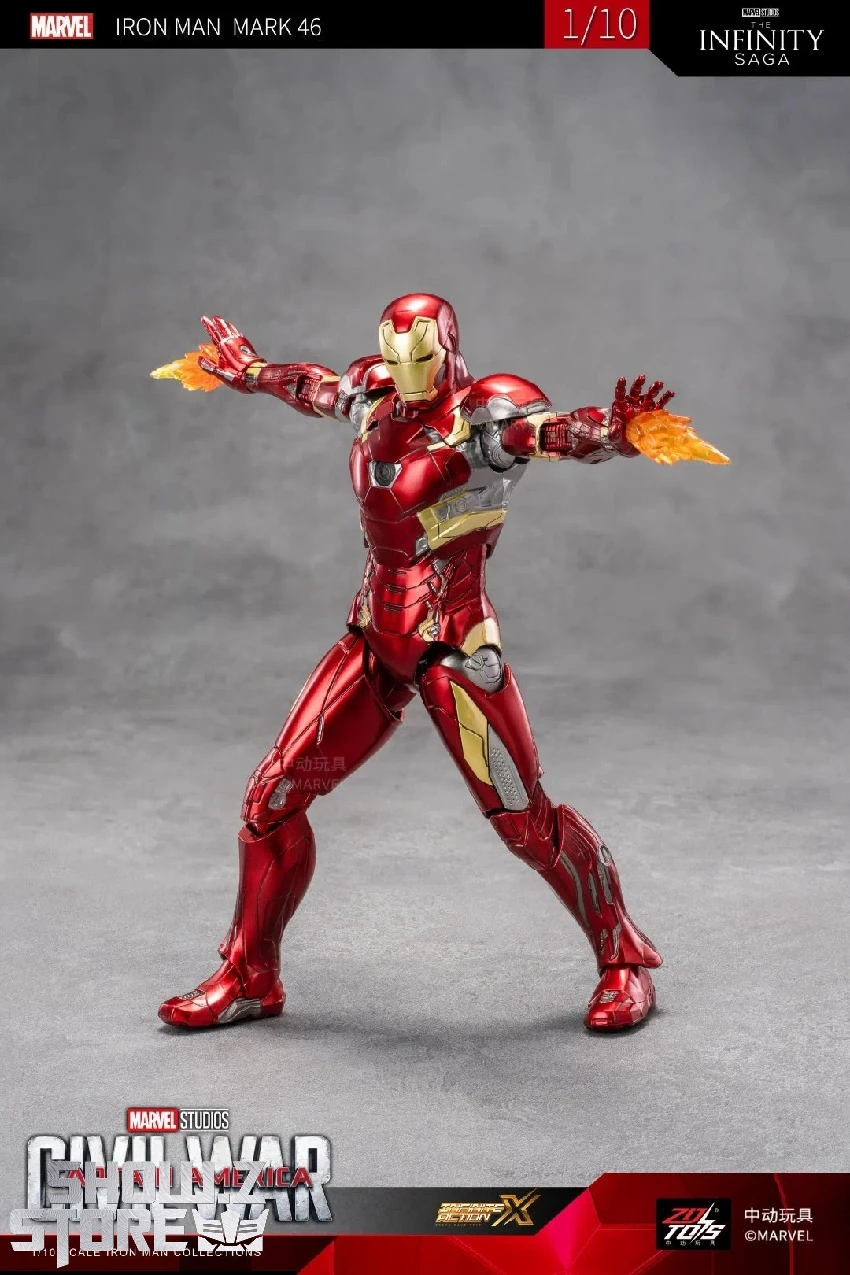 ZT Toys Marvel Licensed 1/10 Iron Man Mark 46 7 ZT Toys Marvel Licensed 1/10 Iron Man Mark 46 - Image 7
