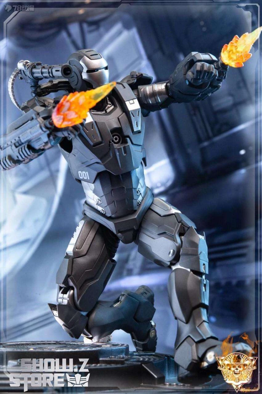 ZT Toys Marvel Licensed 1/10 Iron Man War Machine Armor Mark 1 10 ZT Toys Marvel Licensed 1/10 Iron Man War Machine Armor Mark 1 - Image 10