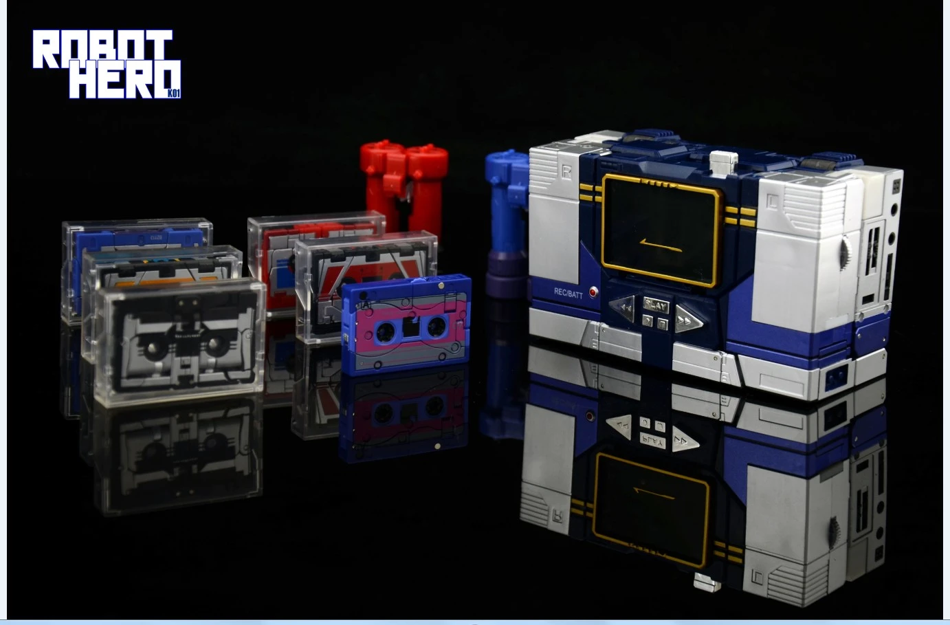 Robot Hero K-01 Pony MP-13 Soundwave Masterpiece 6 Robot Hero K-01 Pony MP-13 Soundwave Masterpiece - Image 6