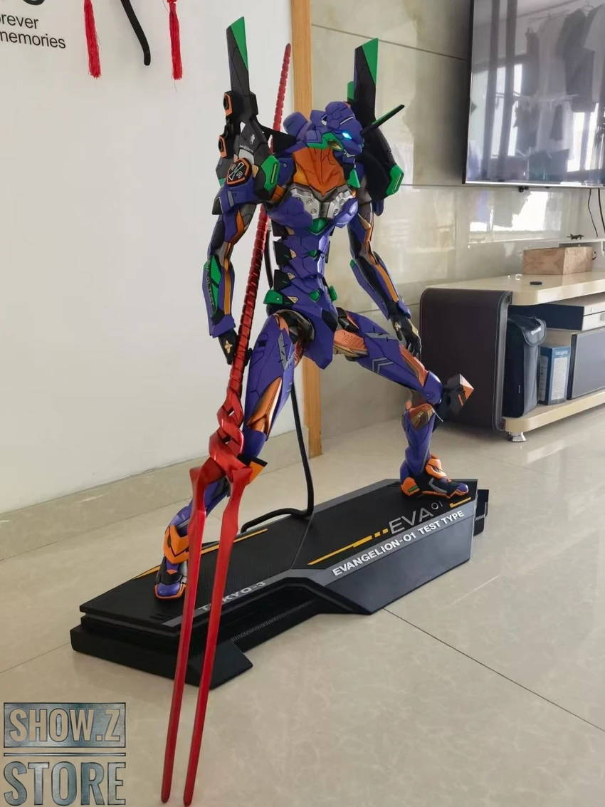 HEAT Studio Custom Made Evangelion Unit 01 Statue 3 HEAT Studio Custom Made Evangelion Unit 01 Statue - Image 3