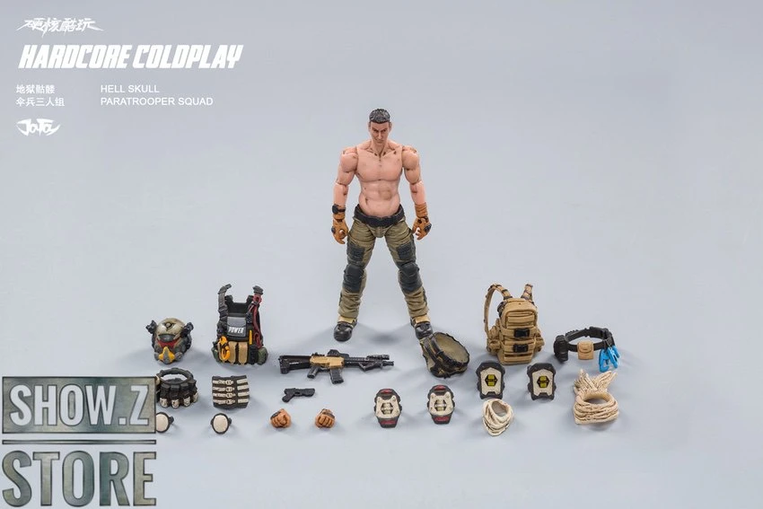 JoyToy Source 1/18 Hardcore Coldplay Hell Skull Paratrooper Squad Set Of 3 15 JoyToy Source 1/18 Hardcore Coldplay Hell Skull Paratrooper Squad Set Of 3 - Image 15