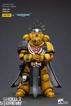 JoyToy Source 1/18 Warhammer 40K Imperial Fists Primaris Captain -Show.Z Toys Deals Store 4da046c512