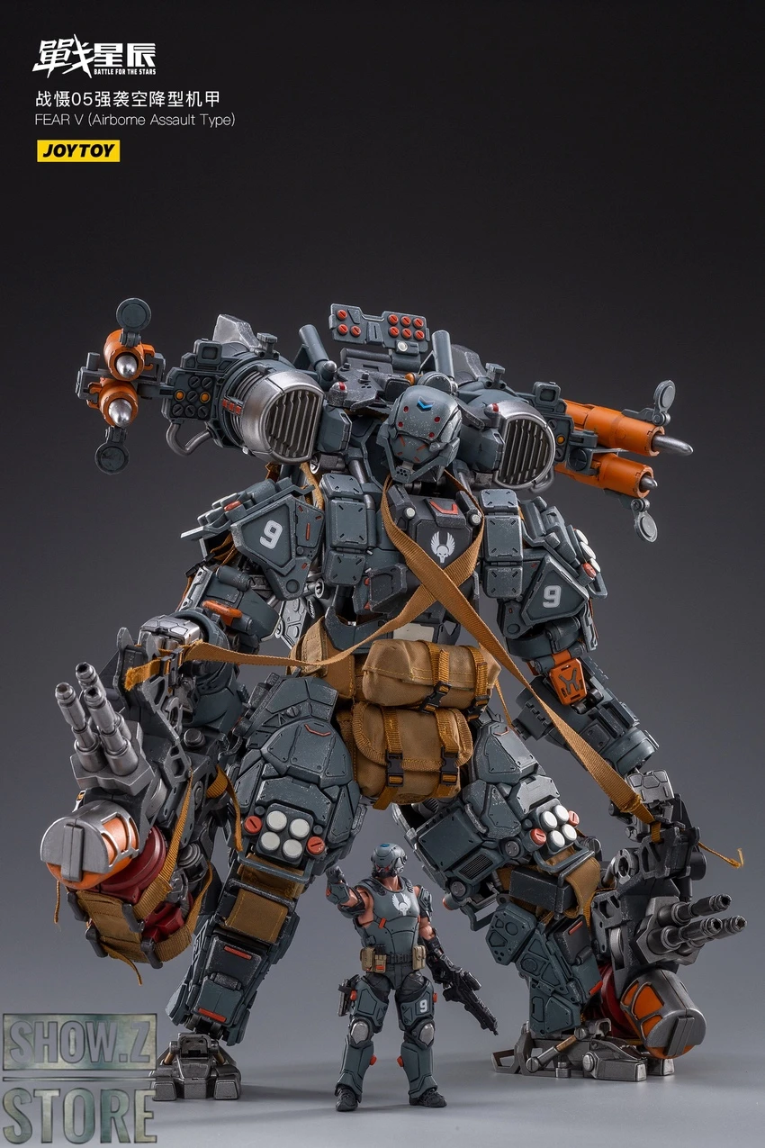 JoyToy Dark Source 1/18 09th Legion Fear V Airborne Assault Type Mecha W/ Pilot 7 JoyToy Dark Source 1/18 09th Legion Fear V Airborne Assault Type Mecha W/ Pilot - Image 7