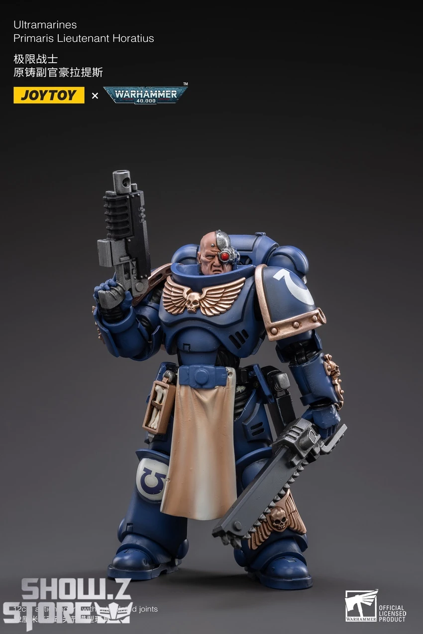 JoyToy Source 1/18 Warhammer 40K Space Ultramarines Primaris Lieutenant Horatius 9 JoyToy Source 1/18 Warhammer 40K Space Ultramarines Primaris Lieutenant Horatius - Image 9