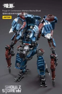 JoyToy Source 1/25 Purge 01 Combination Warfare Mecha Blue Version W/ Pilot -Show.Z Toys Deals Store 5077204e0a