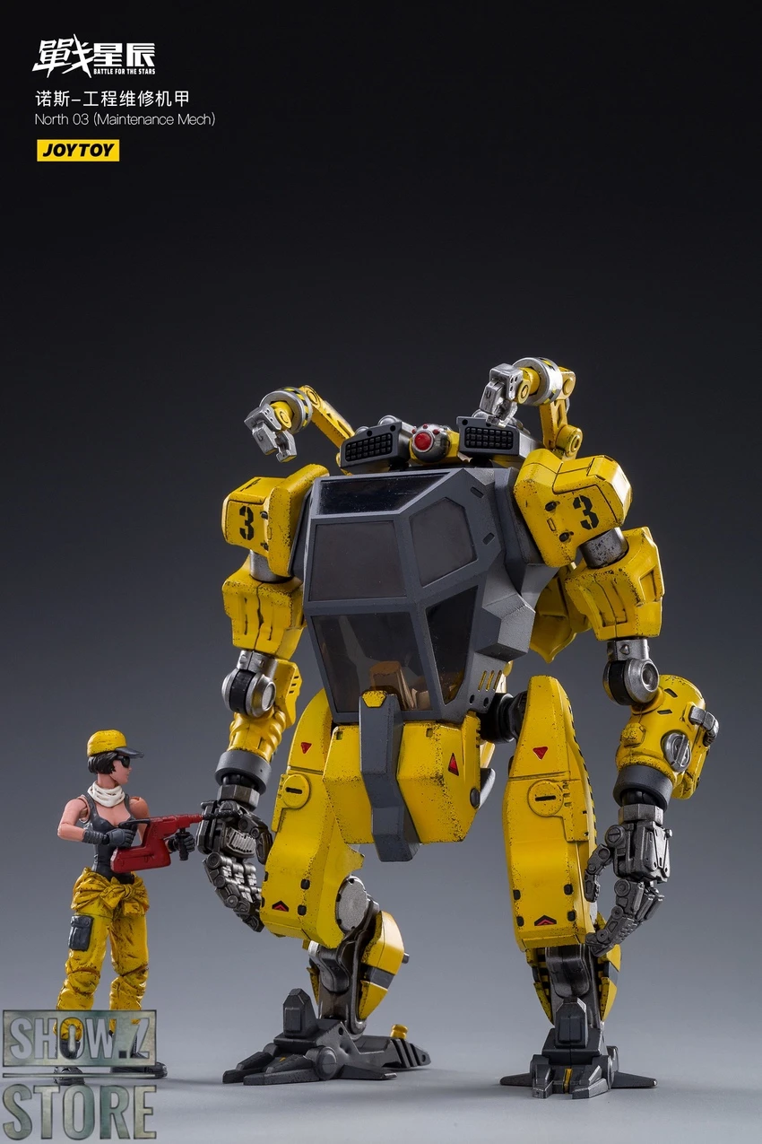 JoyToy Source 1/18 NORTH 03 Maintenance Mecha W/ Pilot 8 JoyToy Source 1/18 NORTH 03 Maintenance Mecha W/ Pilot - Image 8