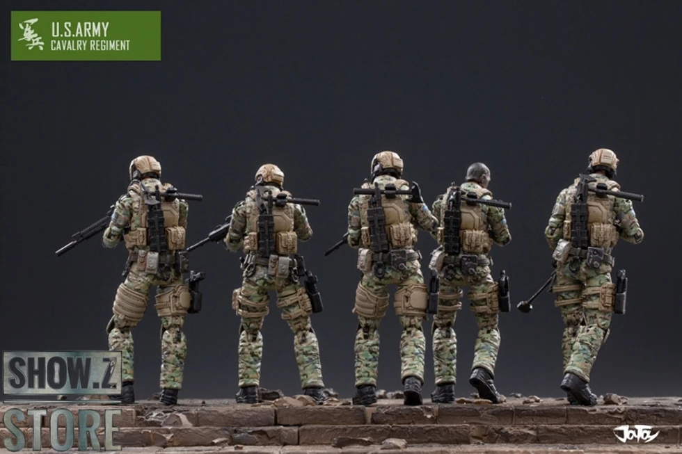 JoyToy Source 1/18 U.S. Army Cavalry Regiment Set Of 5 5 JoyToy Source 1/18 U.S. Army Cavalry Regiment Set Of 5 - Image 5