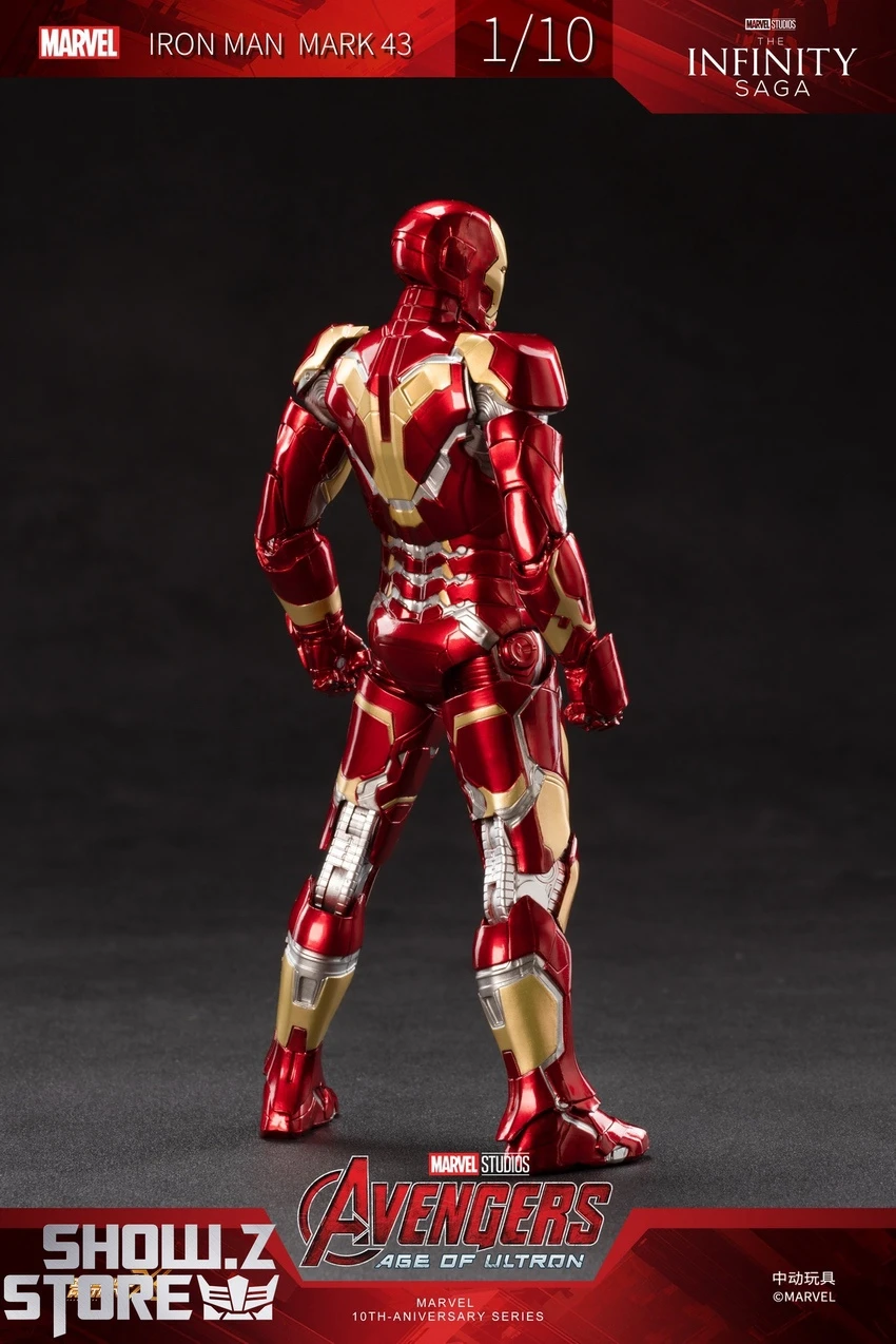 ZT Toys Marvel Licensed 1/10 Iron Man Mark 43 5 ZT Toys Marvel Licensed 1/10 Iron Man Mark 43 - Image 5