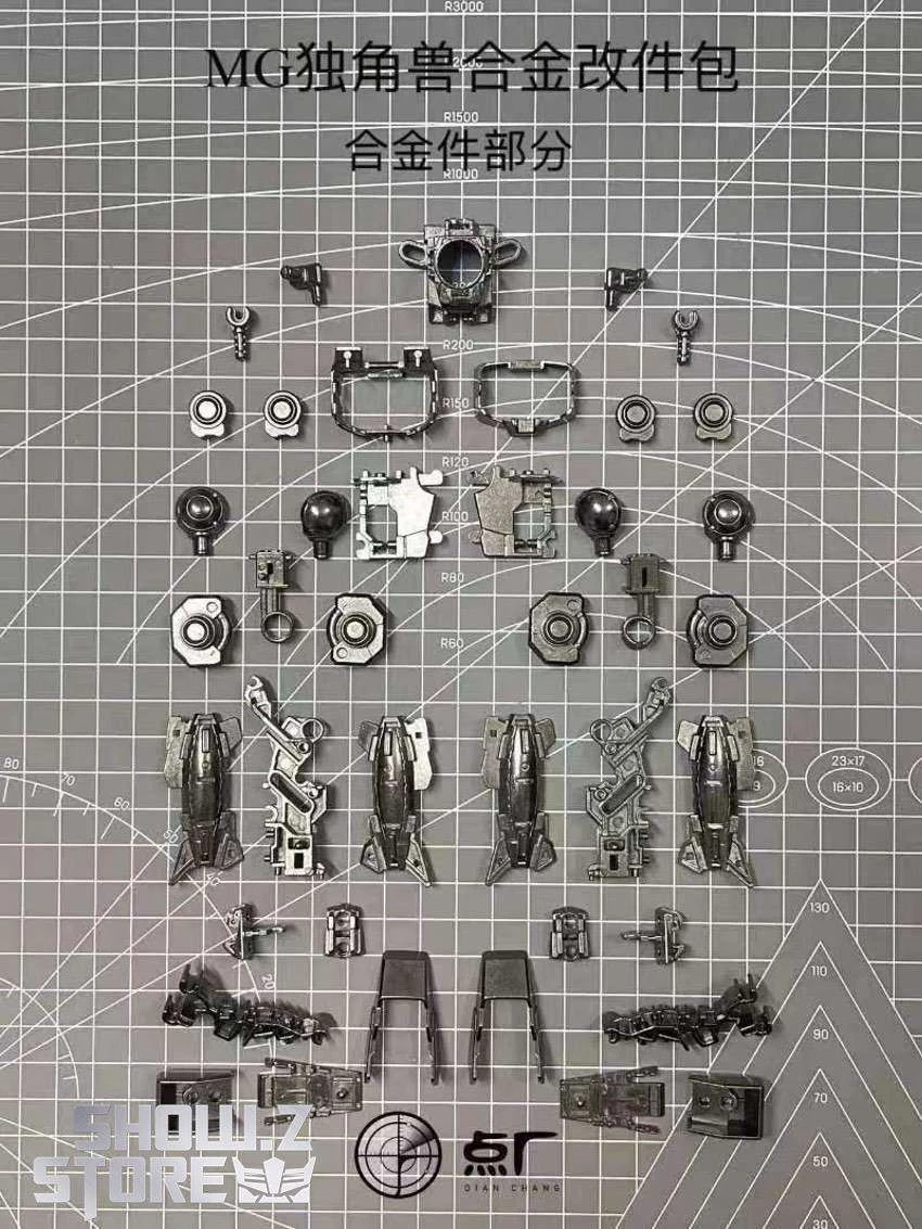 Point Factory Studio 1/100 Alloy Upgrade Kit For RX-0 Unicorn Gundam 03 Phenex 2 Point Factory Studio 1/100 Alloy Upgrade Kit For RX-0 Unicorn Gundam 03 Phenex - Image 2