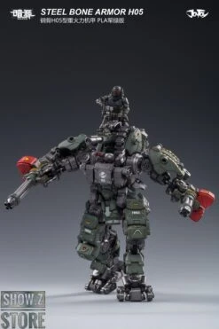 JoyToy Source 1/25 H05 Steel Bone Attack Mecha Military Green Color W/ Pilot 20 JoyToy Source 1/25 H05 Steel Bone Attack Mecha Military Green Color W/ Pilot -Show.Z Toys Deals Store 526031a08e