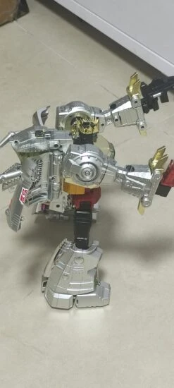 [Parts Not Working][Israel Buyer Only] 4th Party MP-08 MP08 King Grimlock Reximus Prime Oversized Metallic Version -Show.Z Toys Deals Store 528ef83efb