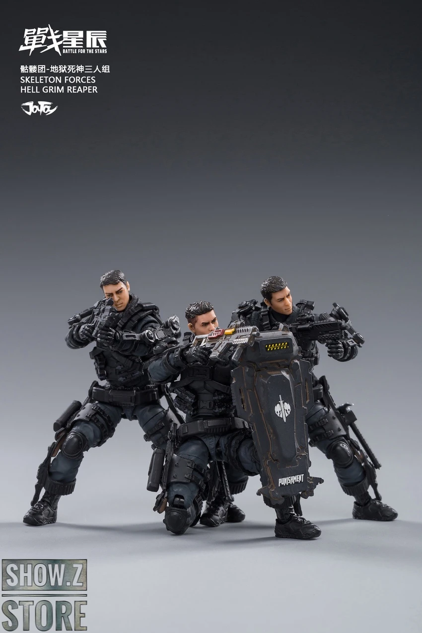 JoyToy Source 1/18 Hardcore Coldplay Skeleton Forces Hell Grim Reaper & Selena Set Of 4 13 JoyToy Source 1/18 Hardcore Coldplay Skeleton Forces Hell Grim Reaper & Selena Set Of 4 - Image 13