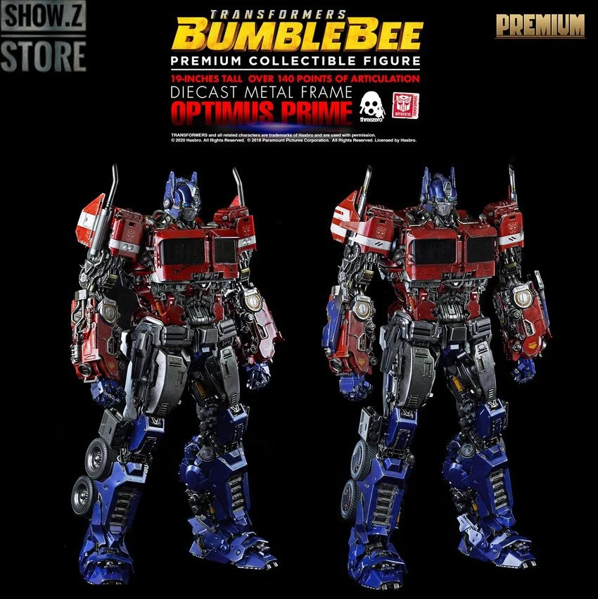 Threezero Transformer BUMBLEBEE Optimus Prime Premium Collectible Figure 3 Threezero Transformer BUMBLEBEE Optimus Prime Premium Collectible Figure - Image 3