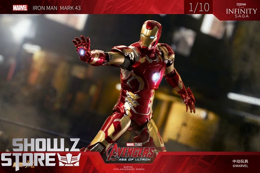 ZT Toys Marvel Licensed 1/10 Iron Man Mark 43 20 ZT Toys Marvel Licensed 1/10 Iron Man Mark 43 - Image 20