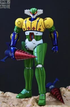 King Arts Diecast Scene Series DFS075 Steel Jeeg Battle Damaged Version -Show.Z Toys Deals Store 541e2828bc