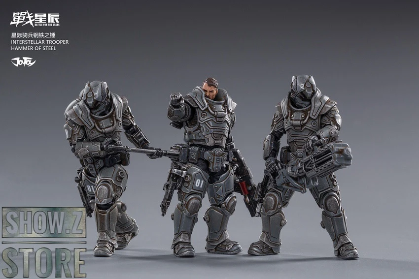 JoyToy Source 1/18 Hammer Of Steel Interstellar Trooper Set Of 3 11 JoyToy Source 1/18 Hammer Of Steel Interstellar Trooper Set Of 3 - Image 11