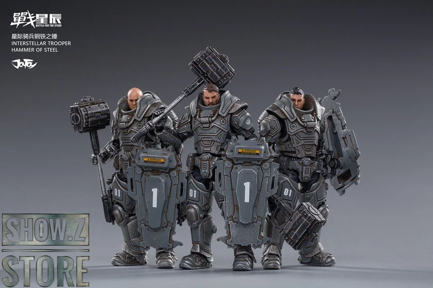 JoyToy Source 1/18 Hammer Of Steel Interstellar Trooper Set Of 3 14 JoyToy Source 1/18 Hammer Of Steel Interstellar Trooper Set Of 3 - Image 14