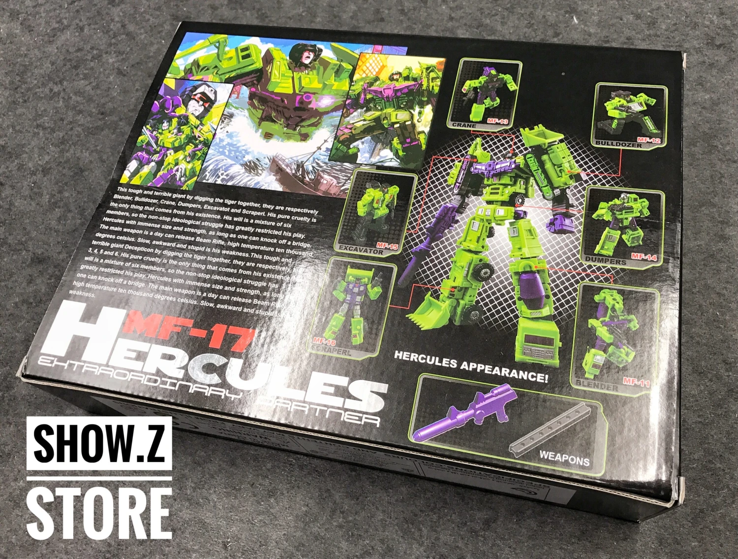 MechFansToys MF-17 Hercules - Green 12 MechFansToys MF-17 Hercules - Green - Image 12