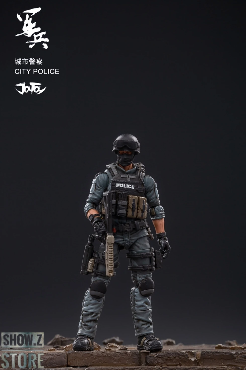 JoyToy Source 1/18 City Police Riot Team Set Of 5 11 JoyToy Source 1/18 City Police Riot Team Set Of 5 - Image 11