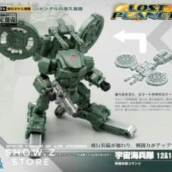 MechFansToys Lost Planet Powered-suit DA12 & DA13 Jungle Color Version