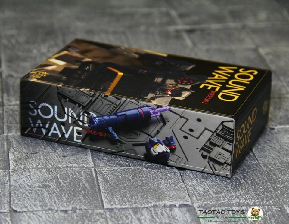 Model Model-002 MP13 Soundwave Upgrade Kits /w Lit Heads, Extra Pistol And Cassette 4 Model Model-002 MP13 Soundwave Upgrade Kits /w Lit Heads, Extra Pistol And Cassette - Image 4