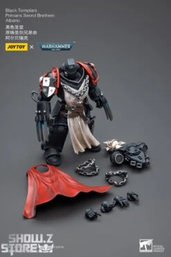 JoyToy Source 1/18 Warhammer 40K Black Templars Primaris Sword Brethren Alberic -Show.Z Toys Deals Store 59d0de89ee