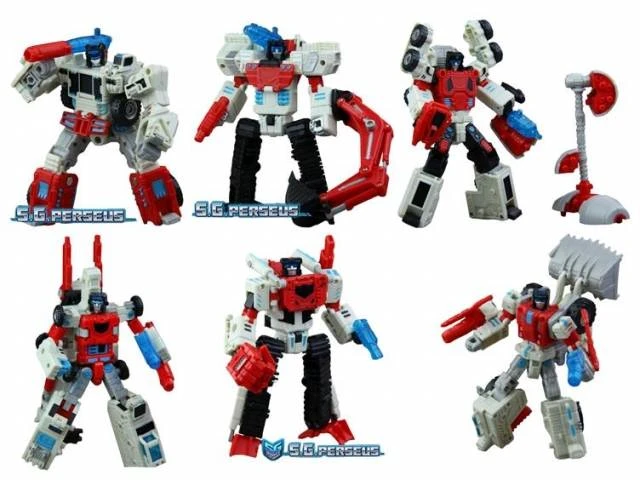 TFC Toys Perseus Devastator White Version Set Of 6 Figures 3 TFC Toys Perseus Devastator White Version Set Of 6 Figures - Image 3