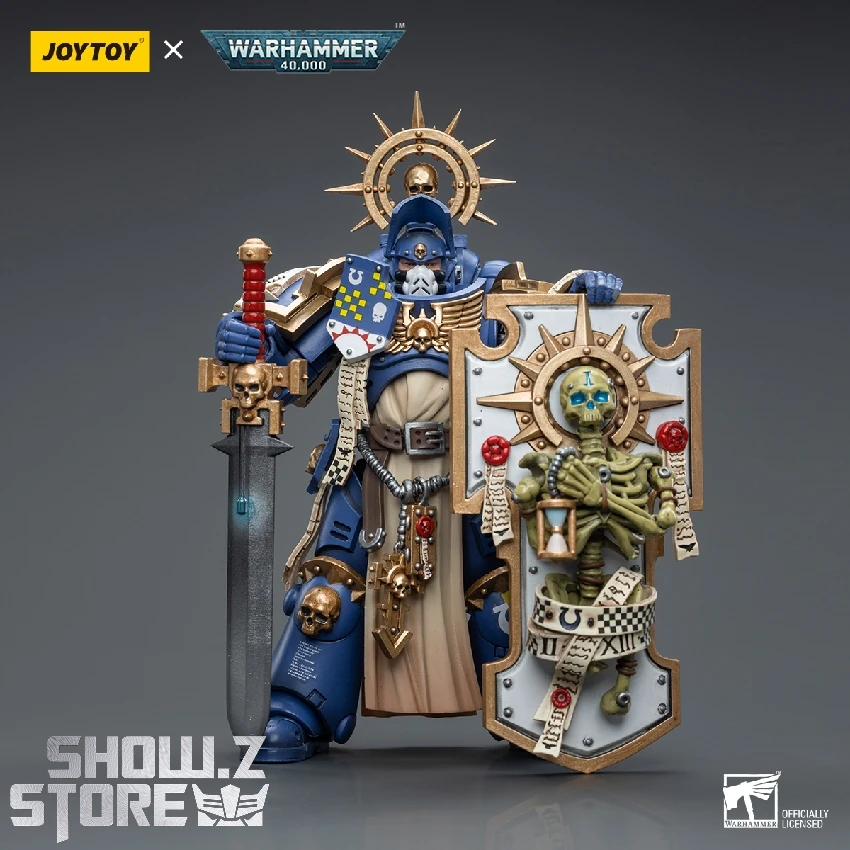 JoyToy Source 1/18 Warhammer 40K Ultramarines Primaris Captain With Relic Shield And Power Sword 1 JoyToy Source 1/18 Warhammer 40K Ultramarines Primaris Captain With Relic Shield And Power Sword
