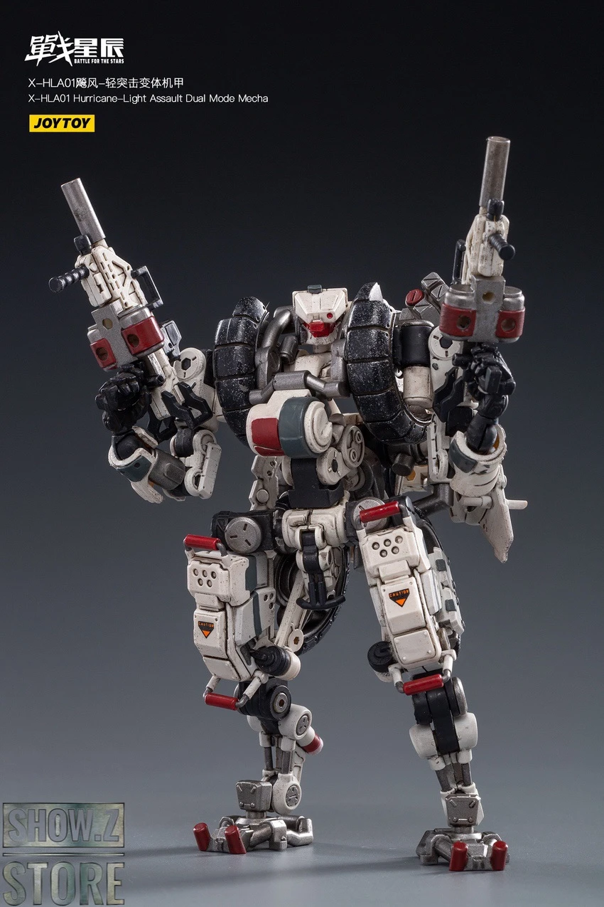 JoyToy Source 1/18 X-HLA01 Hurricane Light Assault Dual Mode Mecha White 5 JoyToy Source 1/18 X-HLA01 Hurricane Light Assault Dual Mode Mecha White - Image 5