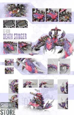 ZA Model EZ-036 Death Stinger Model Kit 24 ZA Model EZ-036 Death Stinger Model Kit -Show.Z Toys Deals Store 5f517a928e