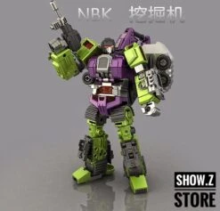 NBK NBK-02 Navvy Scavenger Devastator 5 NBK NBK-02 Navvy Scavenger Devastator -Show.Z Toys Deals Store 604ce075a5