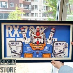 ChenFu Studio RX-78-2 Gundam 3D Wall Art Decoration Picture -Show.Z Toys Deals Store 61b0a83ae0