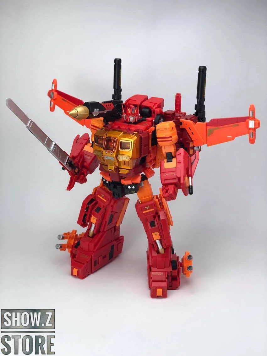 FansHobby MB-06D Power Baser Optimus Prime & MB-11D God Armor God Bomber Orange Version Set Of 2 20 FansHobby MB-06D Power Baser Optimus Prime & MB-11D God Armor God Bomber Orange Version Set Of 2 - Image 20