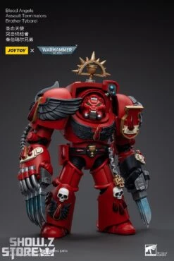 JoyToy Source 1/18 Warhammer 40K Blood Angels Assault Terminators Brother Tyborel -Show.Z Toys Deals Store 633db91453