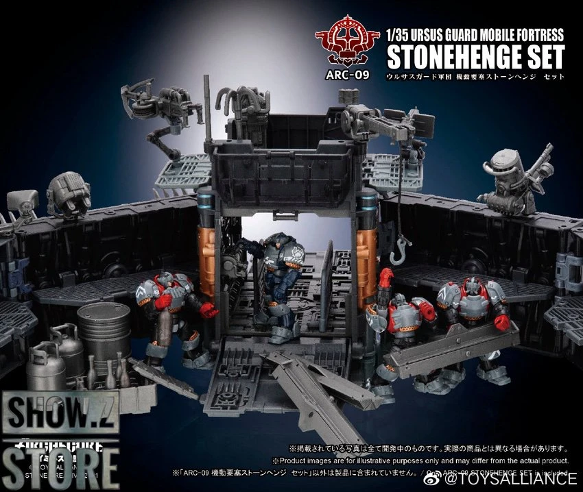 Toys Alliance ARC-09 Ursus Guard Mobile Fortress Stonehenge Set 12 Toys Alliance ARC-09 Ursus Guard Mobile Fortress Stonehenge Set - Image 12
