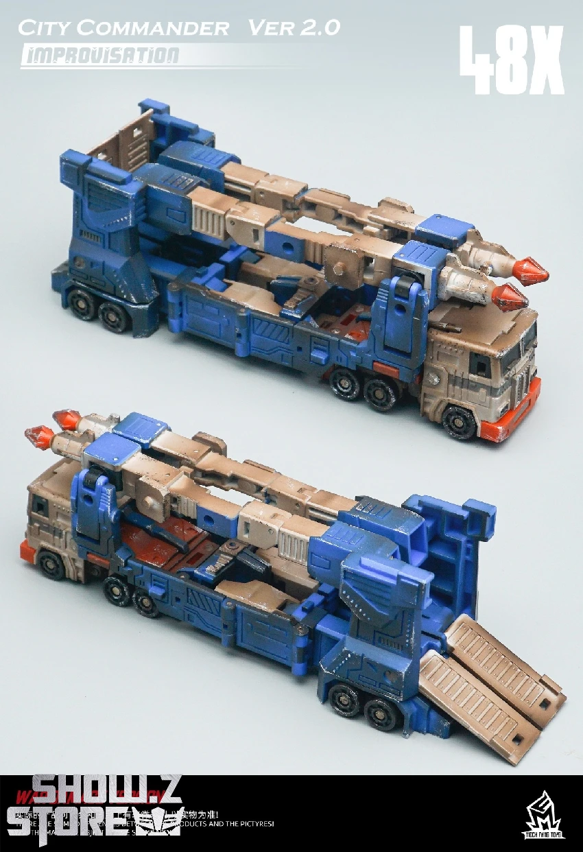 MechFansToys MF-48X City Commander Ultra Magnus Battle Damaged Version 4 MechFansToys MF-48X City Commander Ultra Magnus Battle Damaged Version - Image 4