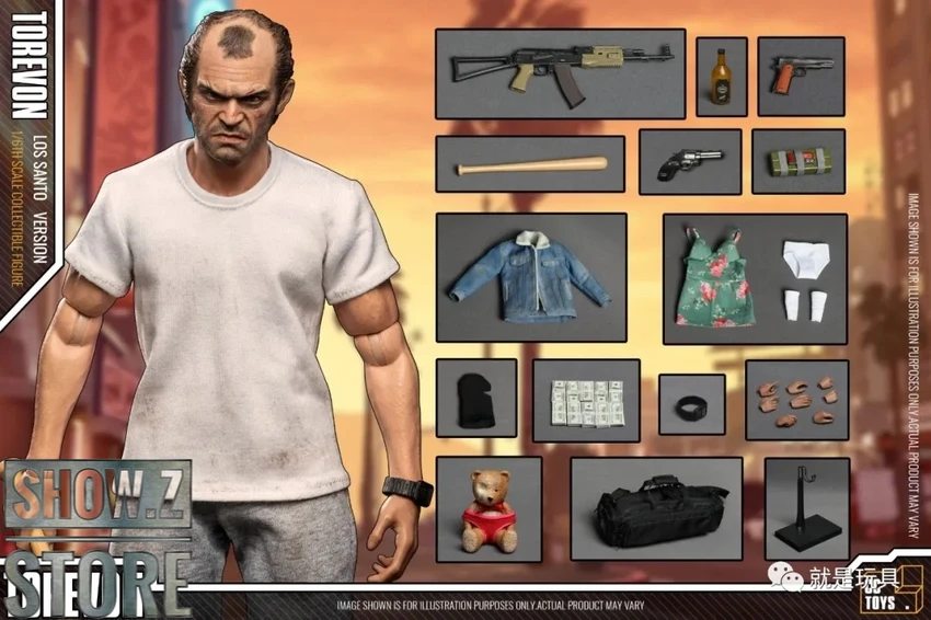 CCToys 1/6 Grand Theft Auto V Trevor Philips 4 CCToys 1/6 Grand Theft Auto V Trevor Philips - Image 4