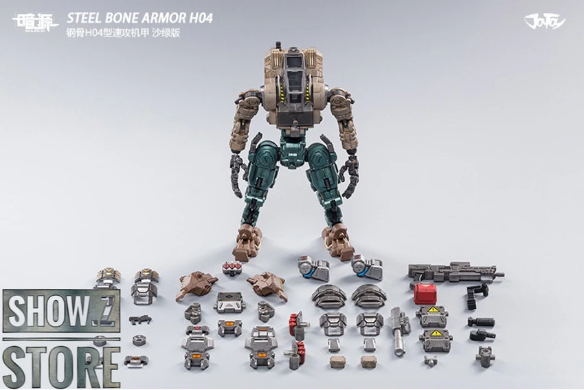 JoyToy Source 1/25 H04 Steel Bone Attack Mecha W/ Pilot 5 JoyToy Source 1/25 H04 Steel Bone Attack Mecha W/ Pilot - Image 5
