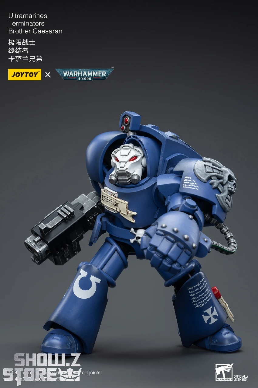 JoyToy Source 1/18 Warhammer 40K Ultramarines Terminators Brother Caesaran 7 JoyToy Source 1/18 Warhammer 40K Ultramarines Terminators Brother Caesaran - Image 7
