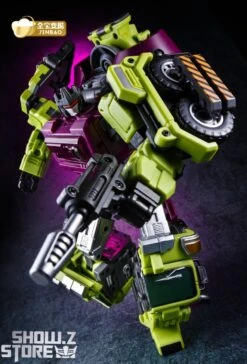 Jinbao DF03 Builder.D Devastator Green Version Set Of 6 Oversized Version 38 Jinbao DF03 Builder.D Devastator Green Version Set Of 6 Oversized Version -Show.Z Toys Deals Store 676df2f957