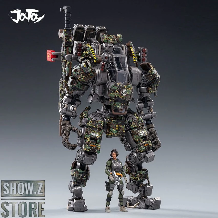 JoyToy Source 1/25 H07 Steel Bone Attack Mecha Jungle Camouflage W/ Pilot 1 JoyToy Source 1/25 H07 Steel Bone Attack Mecha Jungle Camouflage W/ Pilot