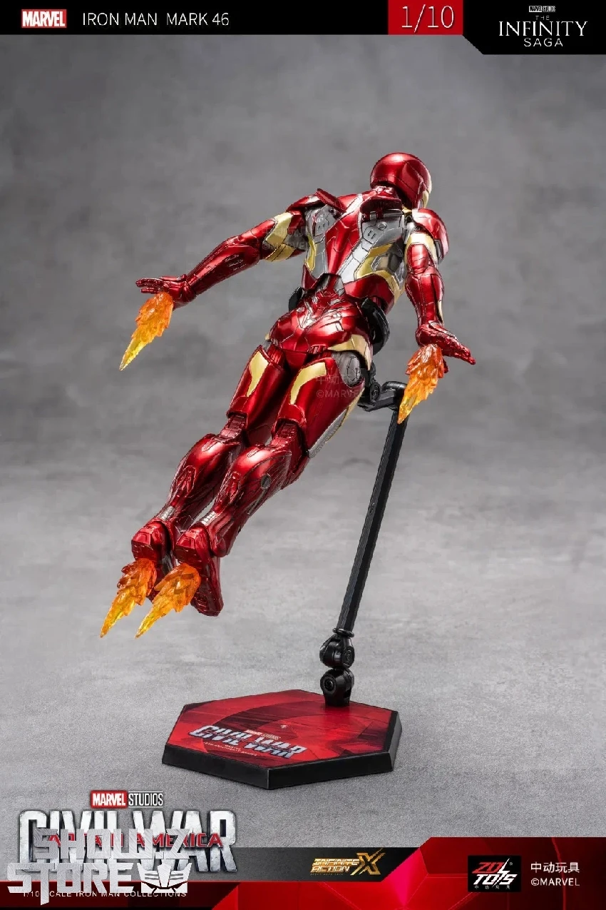 ZT Toys Marvel Licensed 1/10 Iron Man Mark 46 8 ZT Toys Marvel Licensed 1/10 Iron Man Mark 46 - Image 8