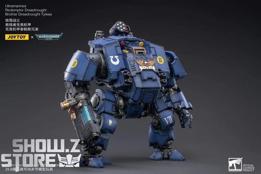 JoyToy Source 1/18 Warhammer 40K Ultramarines Redemptor Dreadnought Brother Tyleas 3 JoyToy Source 1/18 Warhammer 40K Ultramarines Redemptor Dreadnought Brother Tyleas - Image 3