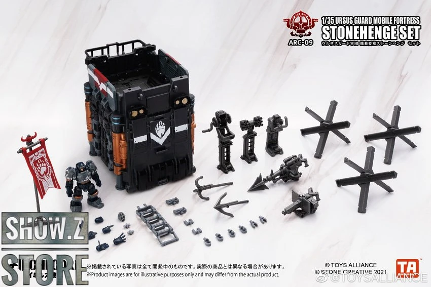 Toys Alliance ARC-09 Ursus Guard Mobile Fortress Stonehenge Set 4 Toys Alliance ARC-09 Ursus Guard Mobile Fortress Stonehenge Set - Image 4