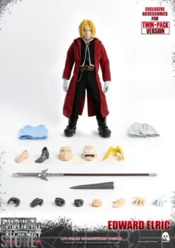 ThreeZero Toys 1/6 Fullmetal Alchemist: Brotherhood Edward & Alphonse Elric Twin-Pack 12 ThreeZero Toys 1/6 Fullmetal Alchemist: Brotherhood Edward & Alphonse Elric Twin-Pack -Show.Z Toys Deals Store 6a3c551e40