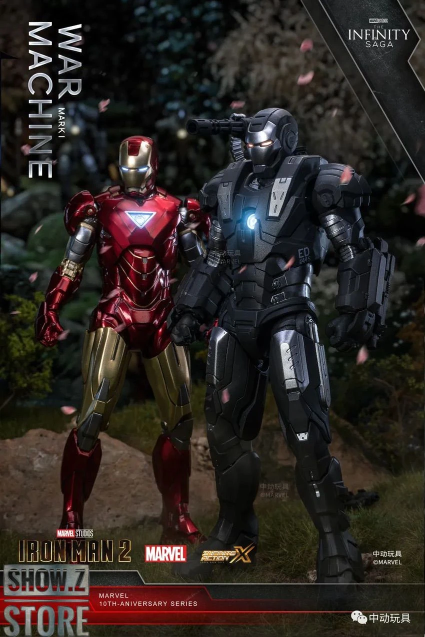 ZT Toys Marvel Licensed 1/10 Iron Man War Machine Armor Mark 1 18 ZT Toys Marvel Licensed 1/10 Iron Man War Machine Armor Mark 1 - Image 18