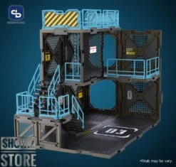 FreshRetro 1/18 1/24 SIB03 Scene In Box Fortifications-A Model Kit -Show.Z Toys Deals Store 6d35901585